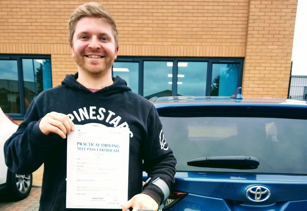 Premier and Angels - Recent Driving Test Pass